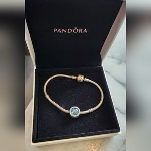 Pandora Original Snake Chain Charm Bracelet